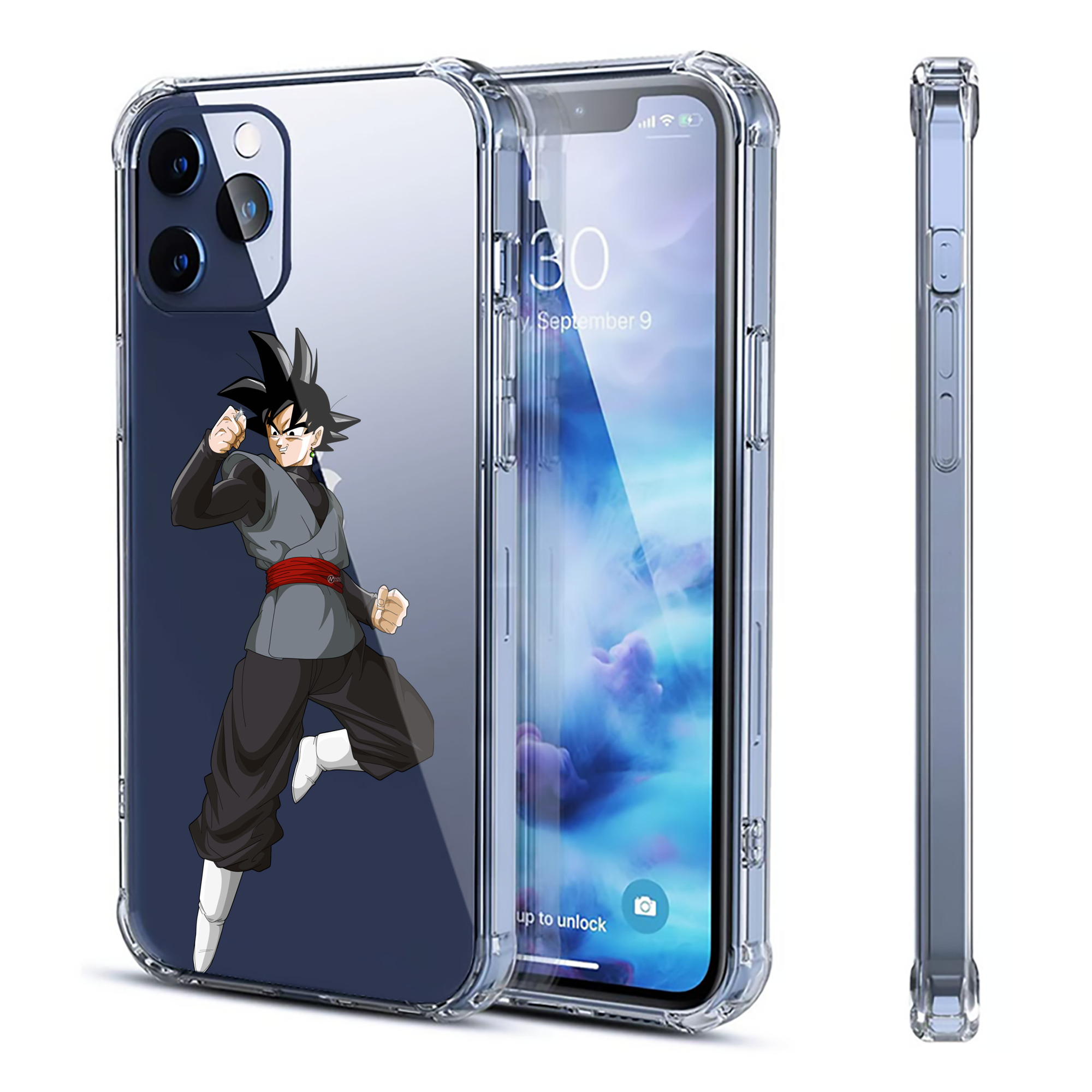 （画像用） ドラゴンボール ベジータ四世（Bejīta Yonsei）DRAGON BALL Vegeta IV 【iPhone 12シリーズ対応】透明スマホケース（クリアソフトケース）